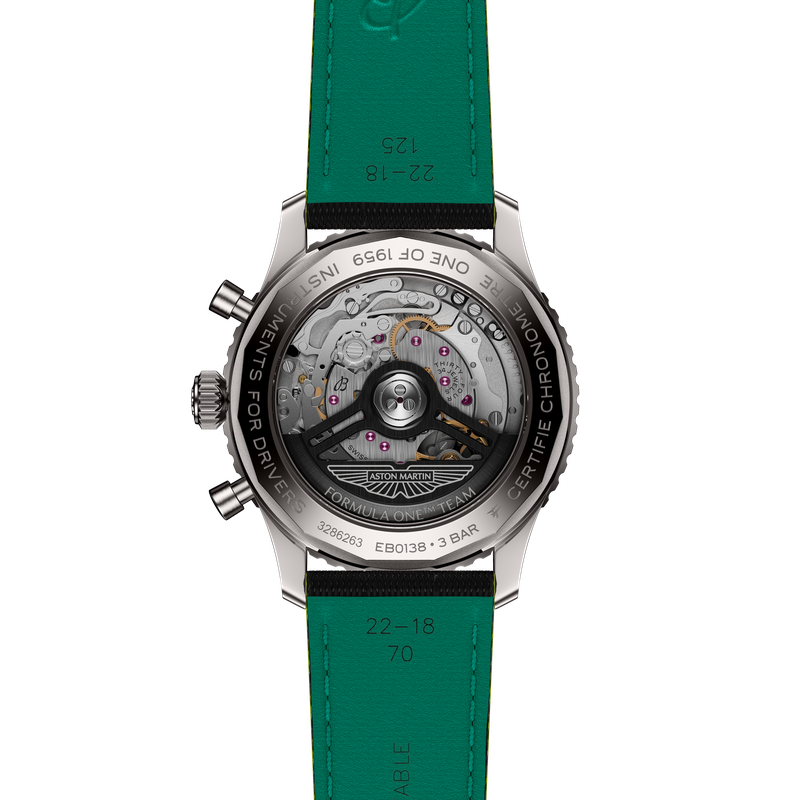 Breitling Navitimer B01 Chronograph 43 Aston Martin Aramco Formula One™ Team watch 