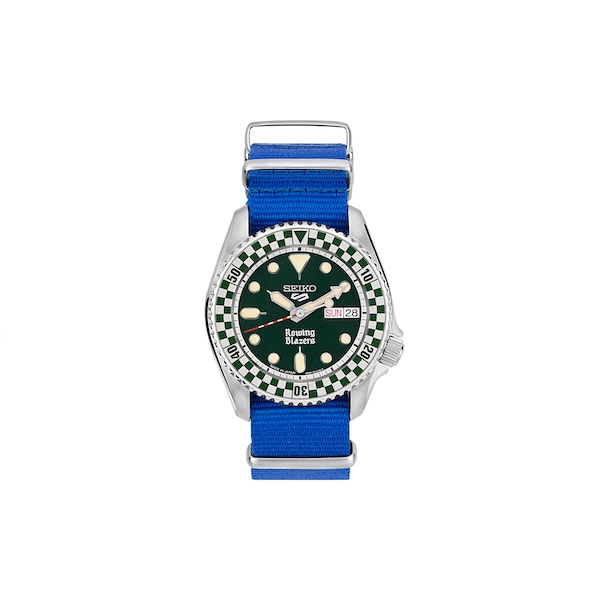 Rowing Blazers x Wind Vintage x Seiko 5 Sports Rally Diver 
