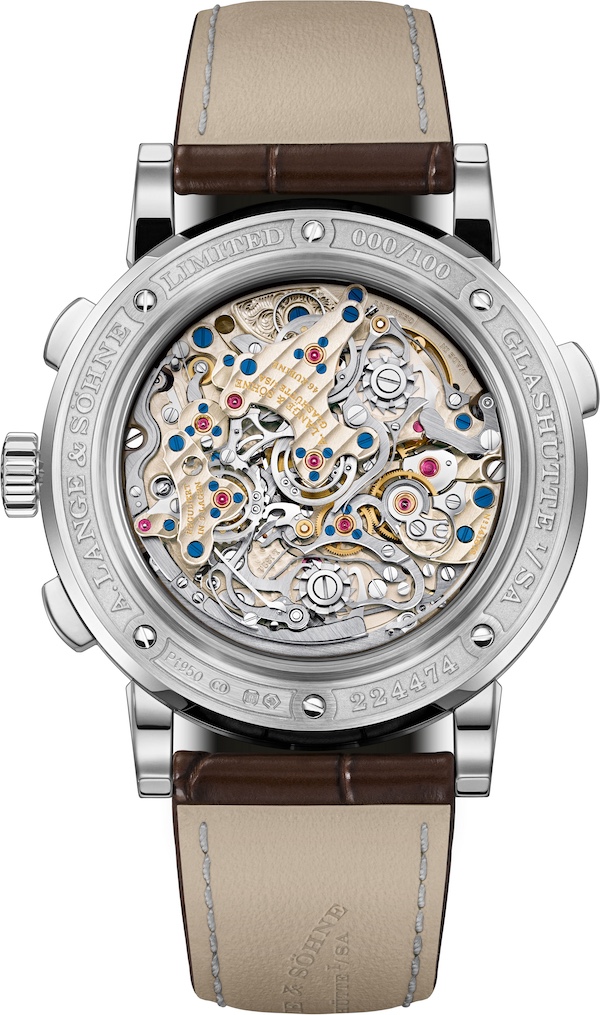 A. Lange & Sohne platinum Triple Split