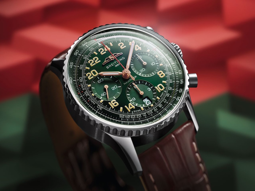 Wempe Signature Collection x BreitlingNavitimer B02 Chronograph 41 Cosmonaute Signature Collection