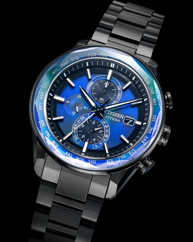 Citizen Attesa Sapphire Bezel