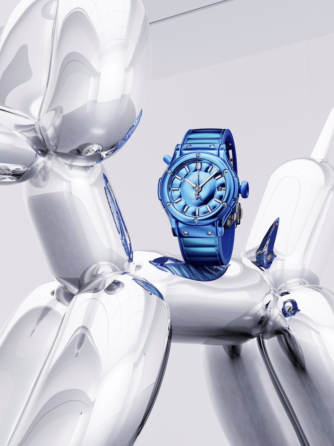 Hublot Classic Fusion Balloon Dog by Jeff Koons watch.