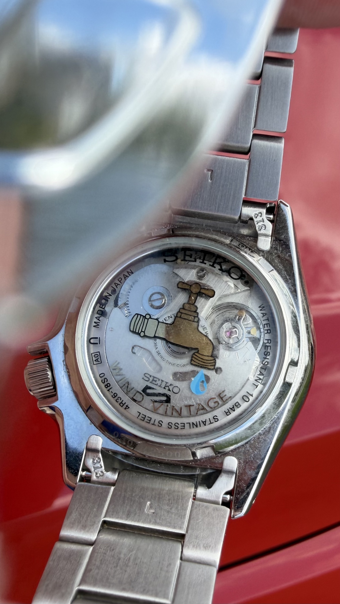 Rowing Blazers x Wind Vintage x Seiko 5 Sports Rally Diver 