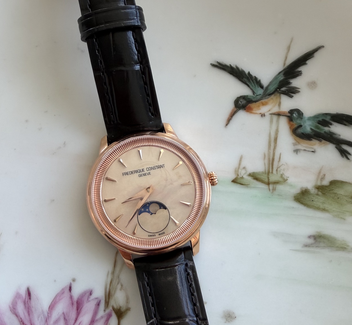 Frederique Constant Classics Moneta Moonphase Watch