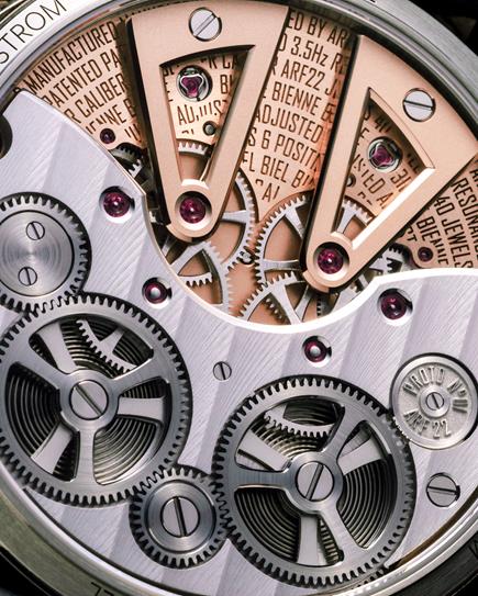 Armin Strom Dual Time GMT Resonance Aventurine watch