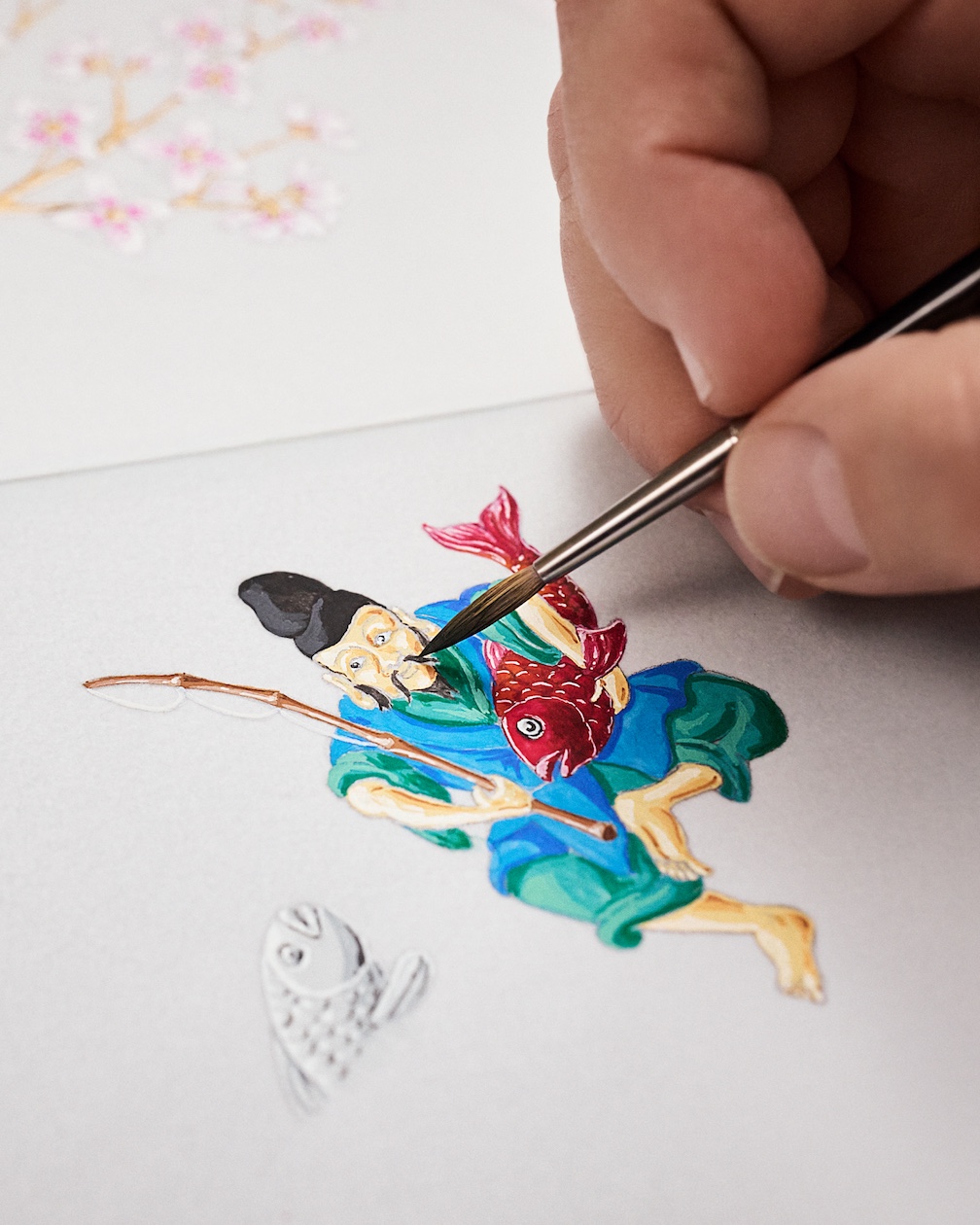 Louis Vuitton Escale au Mont Fuji Pocket Watch