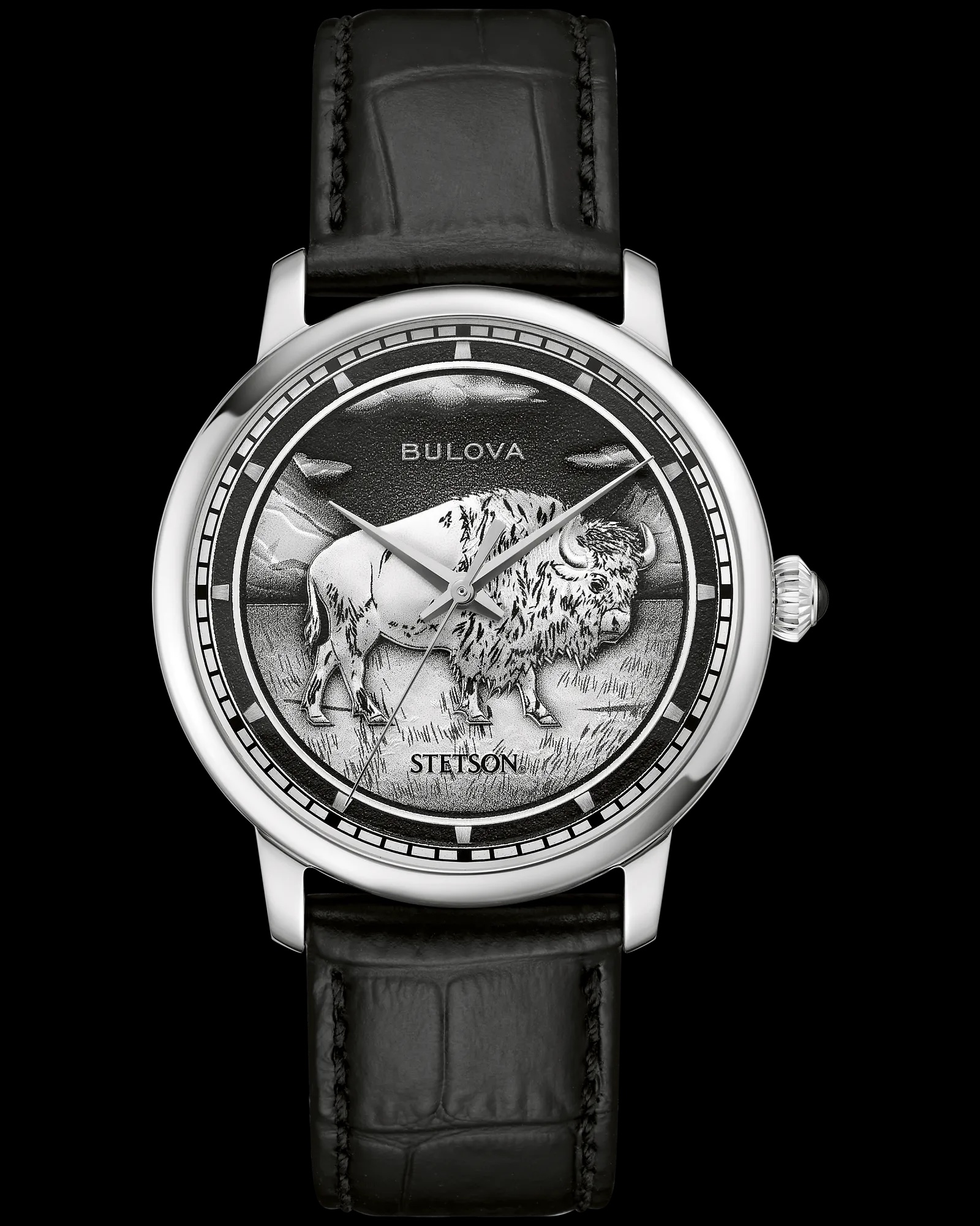 Bulova x Stetson Bison watch