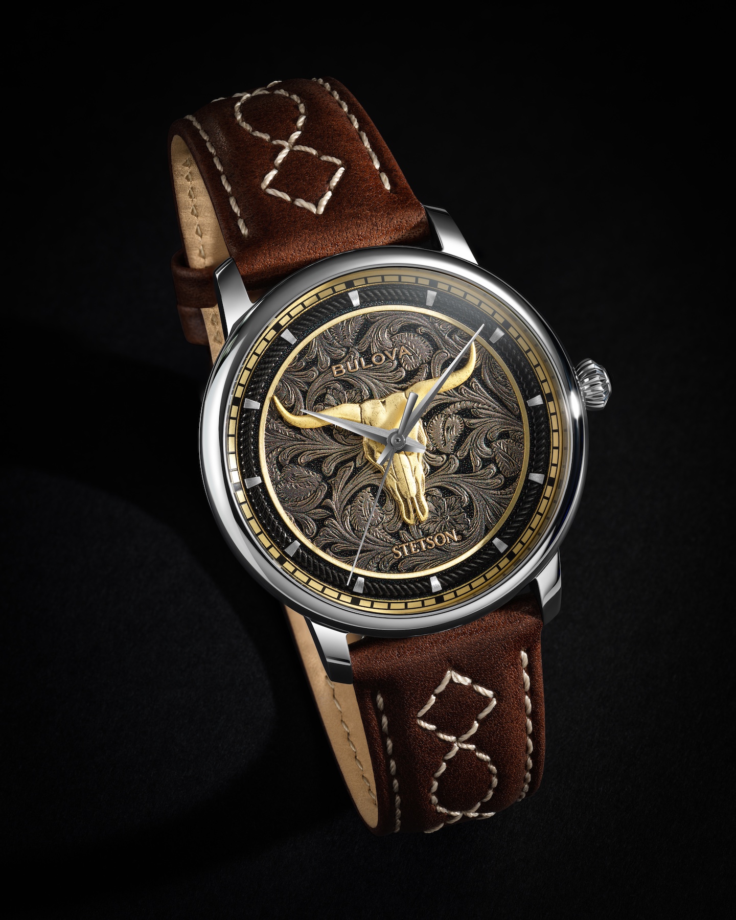Bulova x Stetson Longhorn watch
