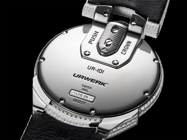 Urwerk UR-101 Diamond Sky Wandering Hours Limited Edition 