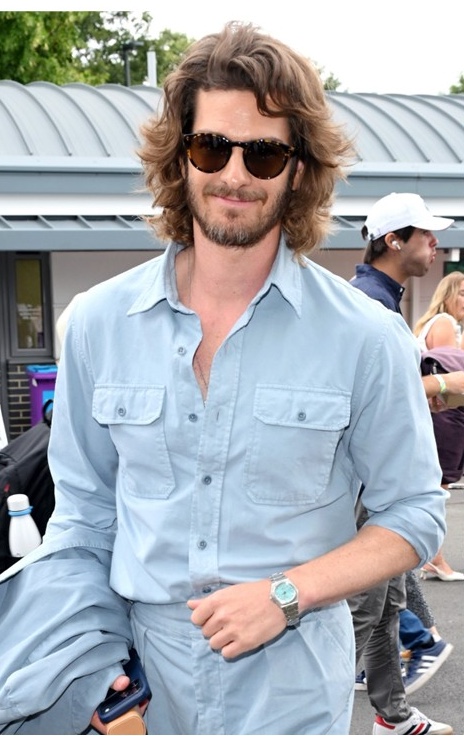 Actor Andrew Garfield in IWC