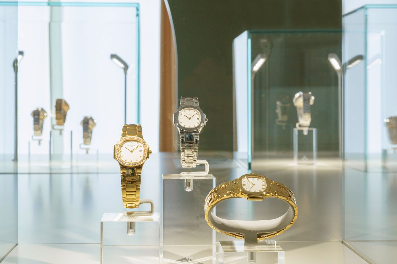 Patek Philippe Nautilus exhibit