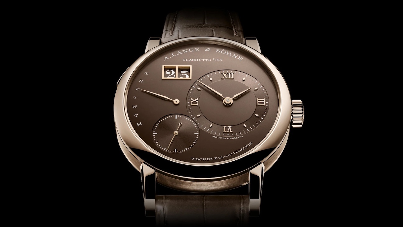 A. Lange & Sohne Lange 1 Daymatic in Honeygold