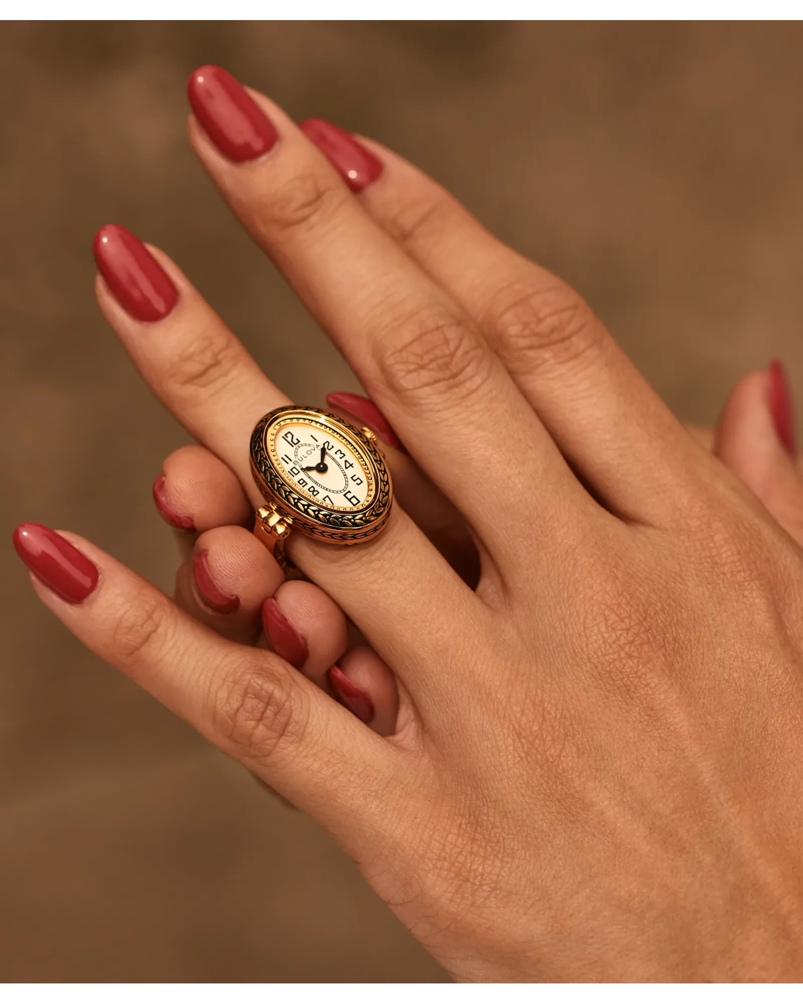 Bulova ring watch