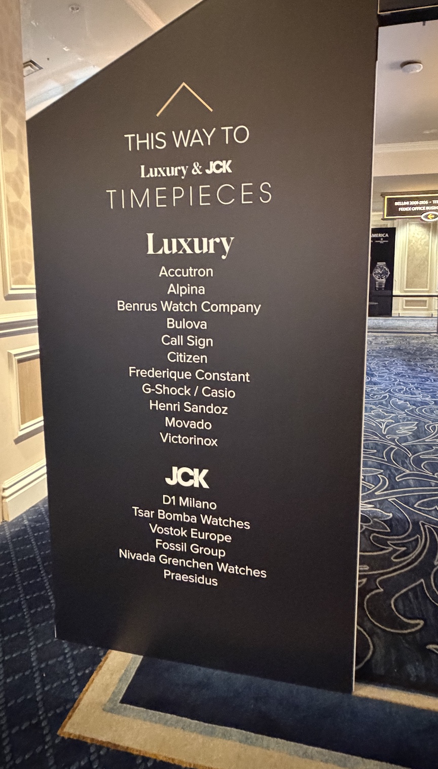 Luxury and JCK