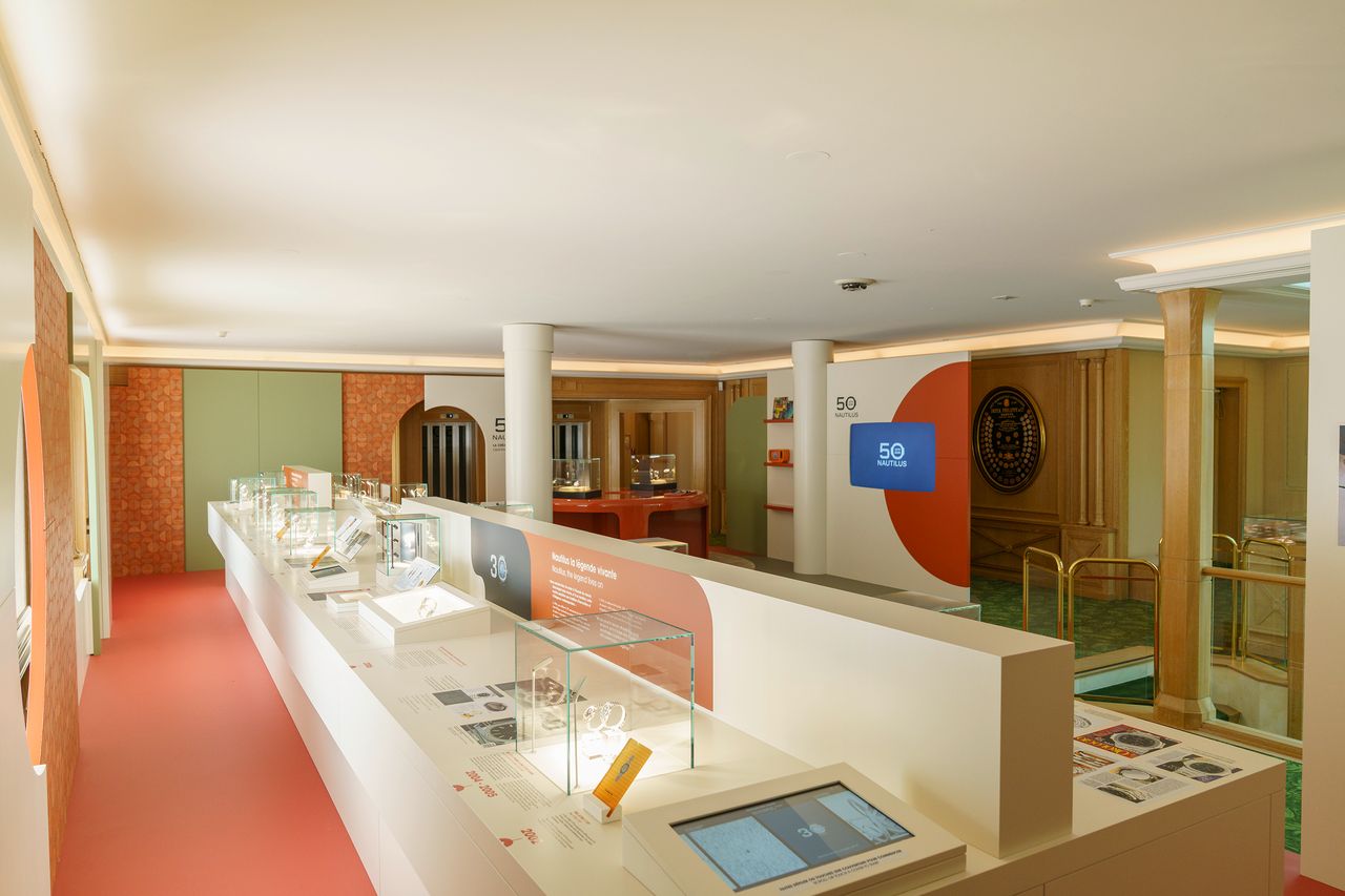 Patek Nautilus exhibit