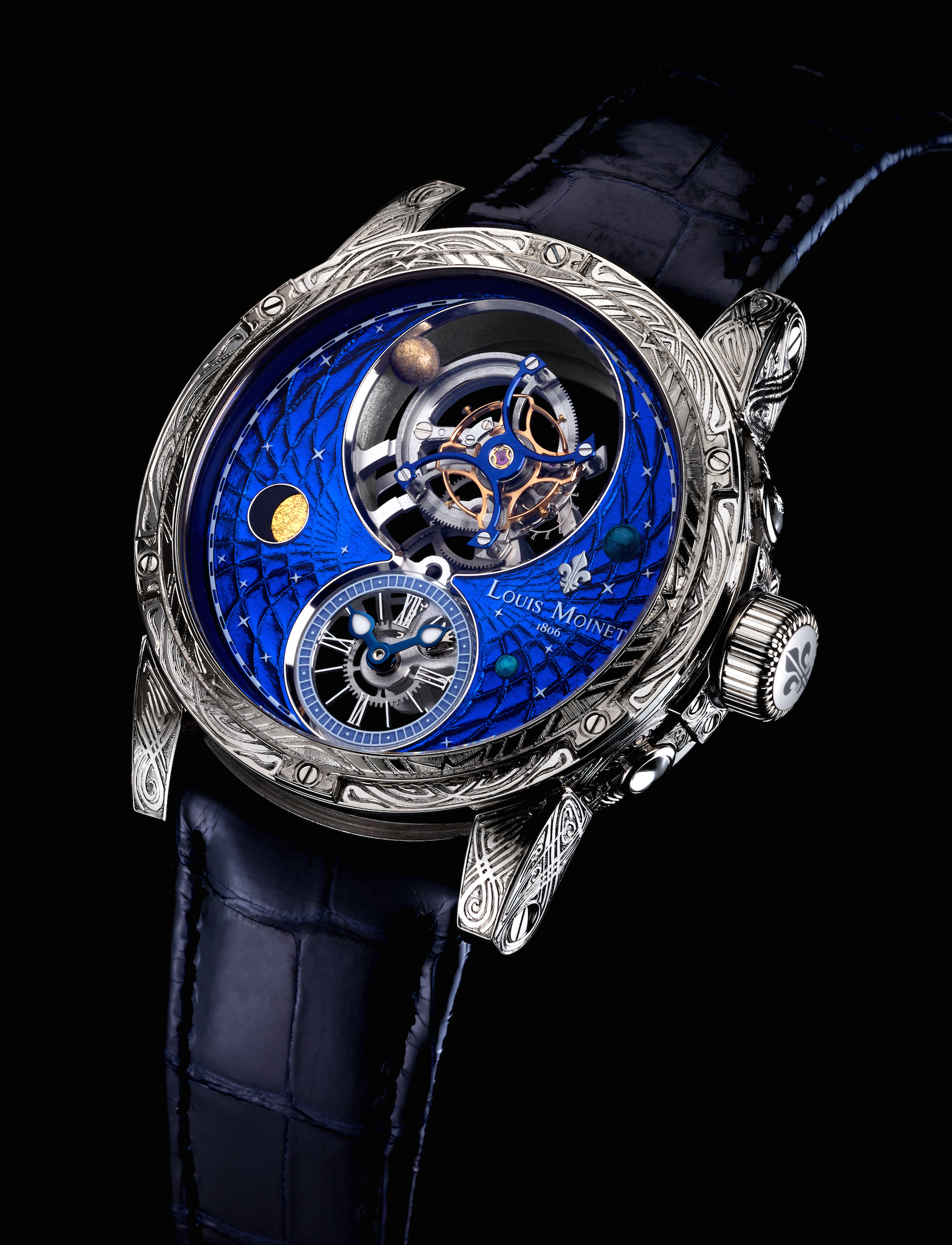 Louis Moinet hopes to sell 1,000 NFT avatars of its Space Revolution watch