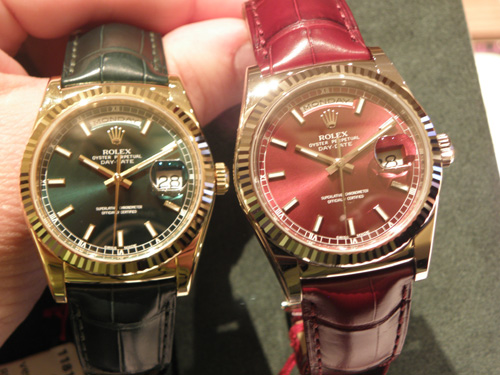 Four Hot New Rolex Colors for the Perpetual Day-Date (with original pictures and prices)) - ATimelyPerspective