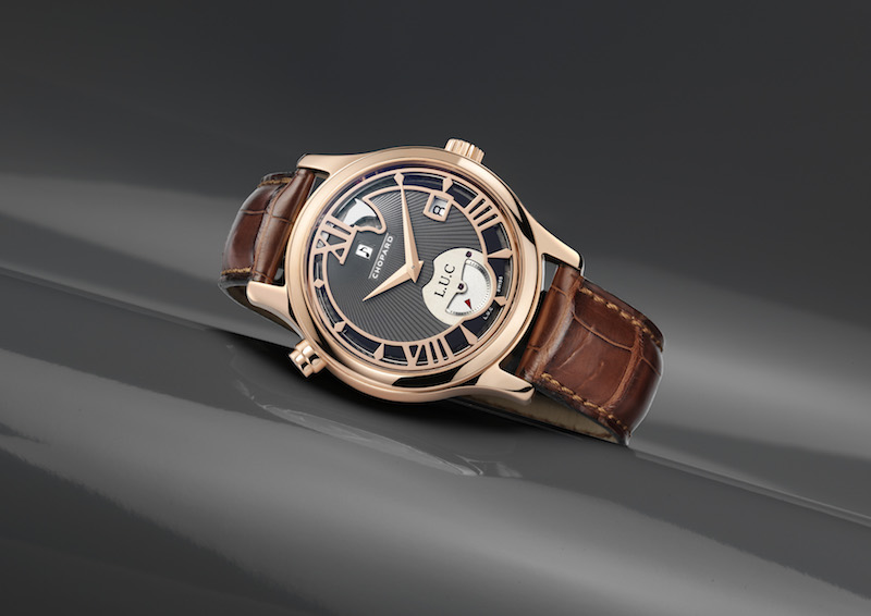 The Chopard L.U.C Strike One in pink gold 