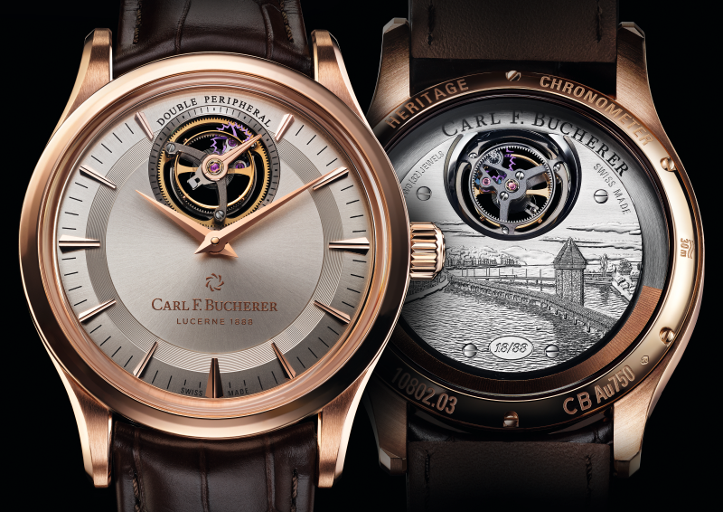 Carl F. Bucherer Heritage Tourbillon Double Peripheral – Limited Edition 