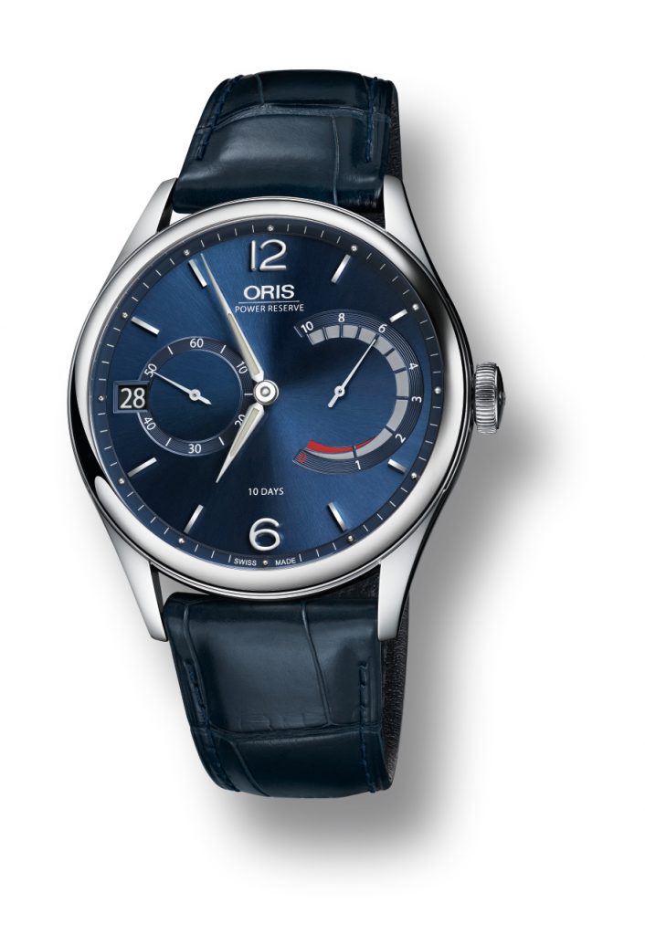 Oris Artelier Caliber 111with blue dial 