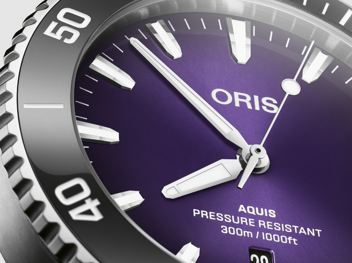 Oris Aquis Date Diver Taste of Summer Berries watches