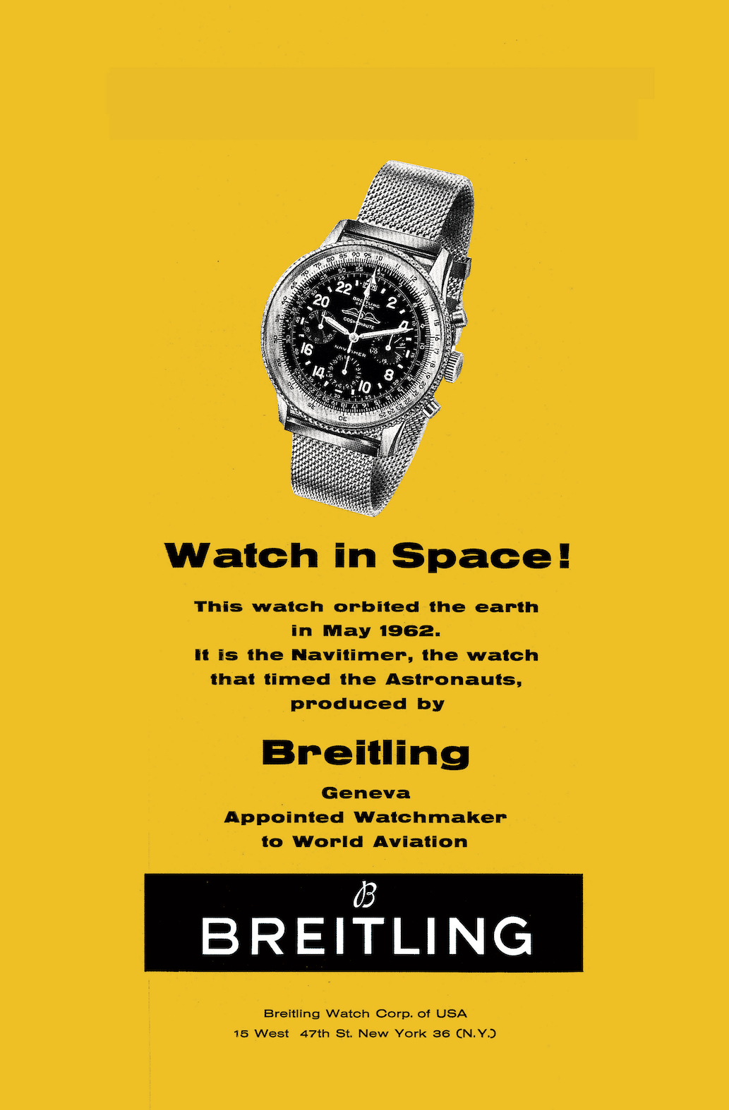 Breitling Cosmonaute