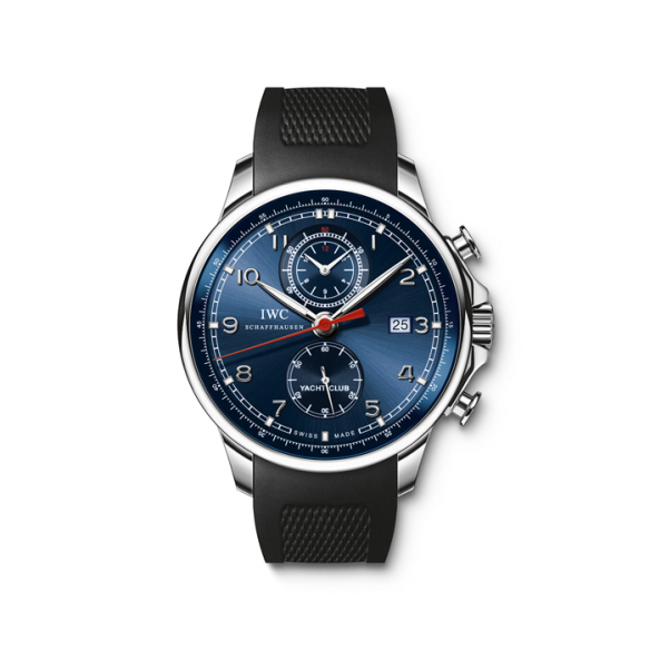 IWC Portuguese Yacht Club Chronograph Edition Laureus 2013 is the watch of choice for Ottmar Hitzfeld.