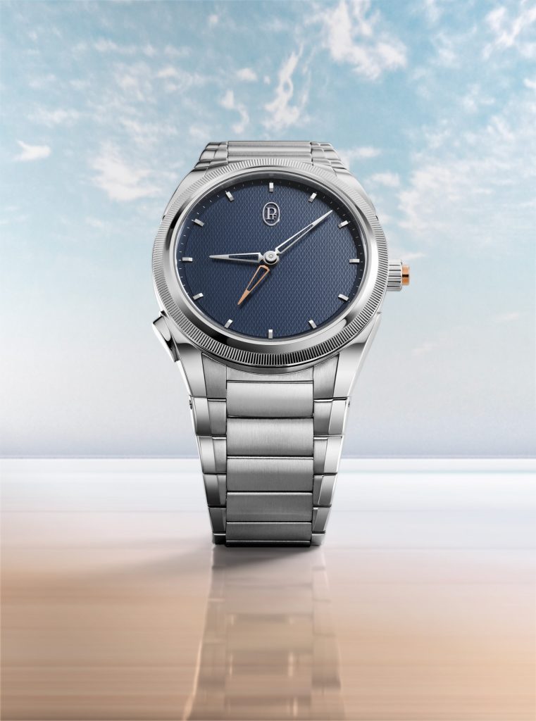 Parmigiani Fleurier Tonda PF GMT Rattrapante watch as seen at Watches & Wonders Geneva 2022.