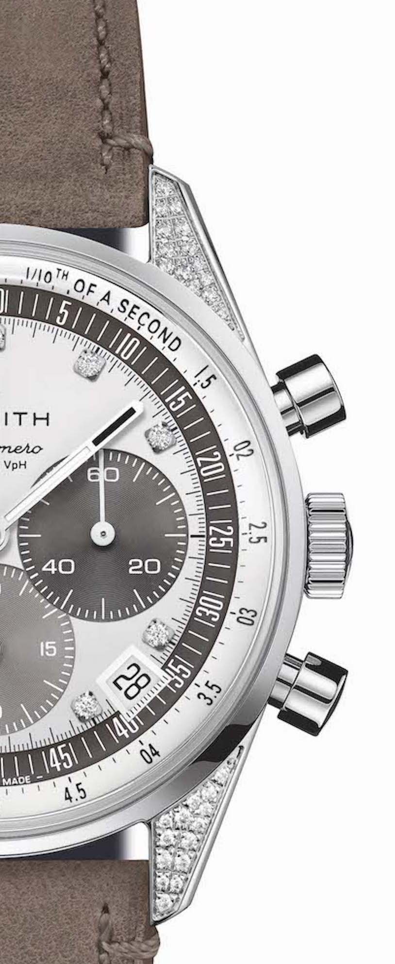 The Zenith Chronomaster with diamonds