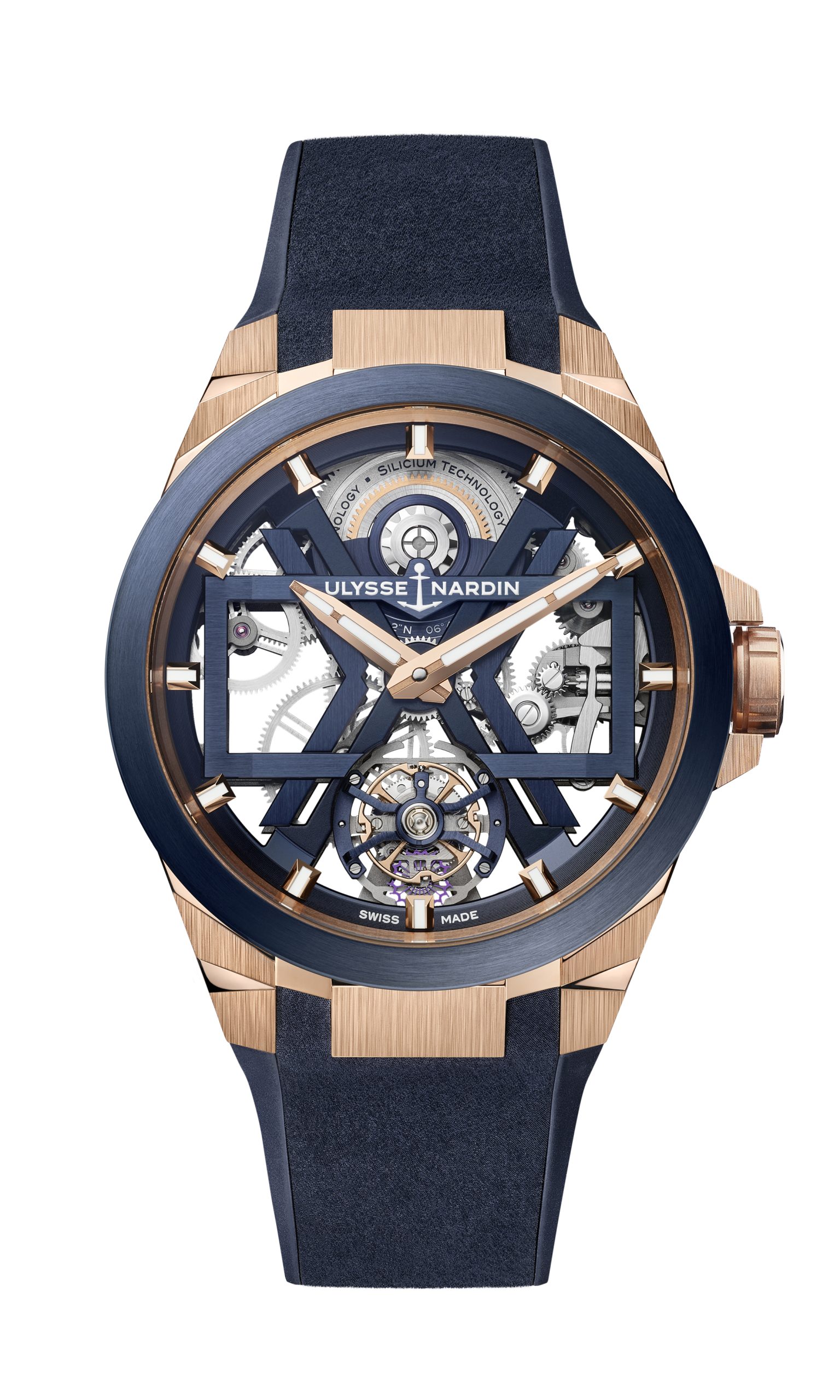 Ulysse Nardin Blast Tourbillon Blue & Gold 