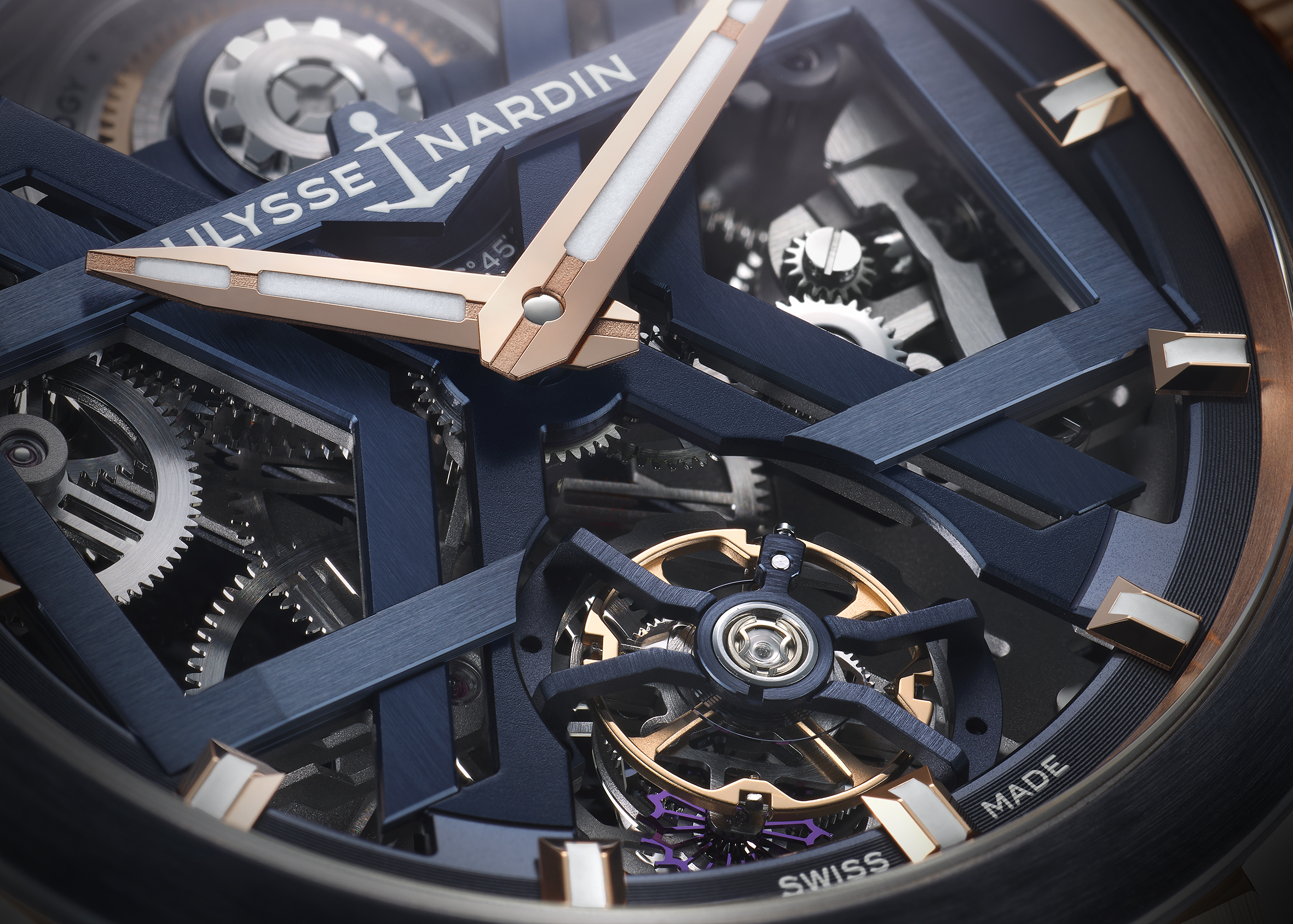 Ulysse Nardin Blast Tourbillon Blue & Gold 