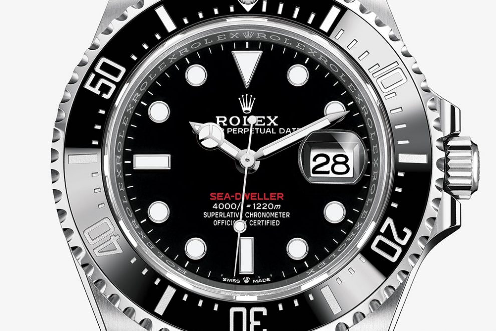 Rolex Oyster Perpetual Sea-Dweller in Oyster steel.