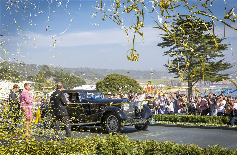 Each year only one "Best of Show" award is given out at Pebble Beach Concours d'Elegance. This 1924 Isotta Fraschini Tipo 8A, owned by Jim Patterson Collection, was a previous winner. 