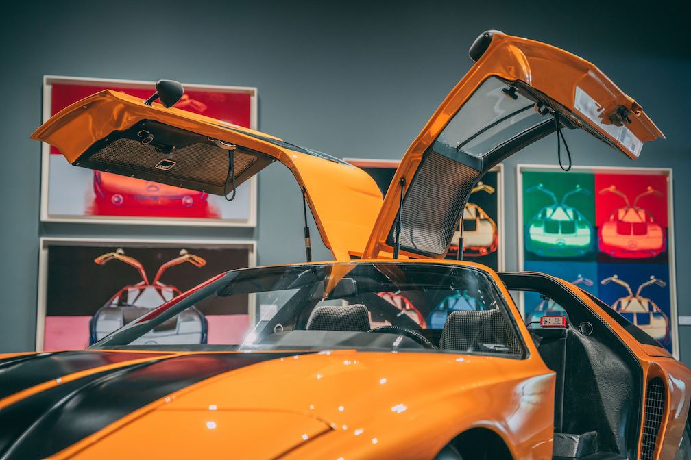 Warhol Cars Series Exhibit at Petersen Automotive Museum