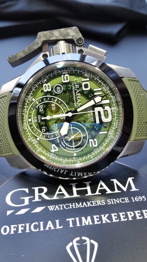 Graham Chronofighter Oversize (photo by Lisa Delane) 