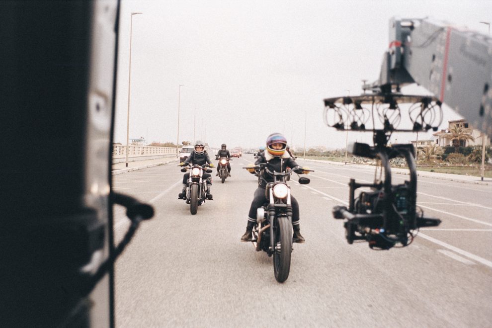 2018-03-01 Litas Ride BTS Film-35 Bulgari released a film called "The Litas" about women belonging to this motorcycle club, for Tribeca Film Festival.