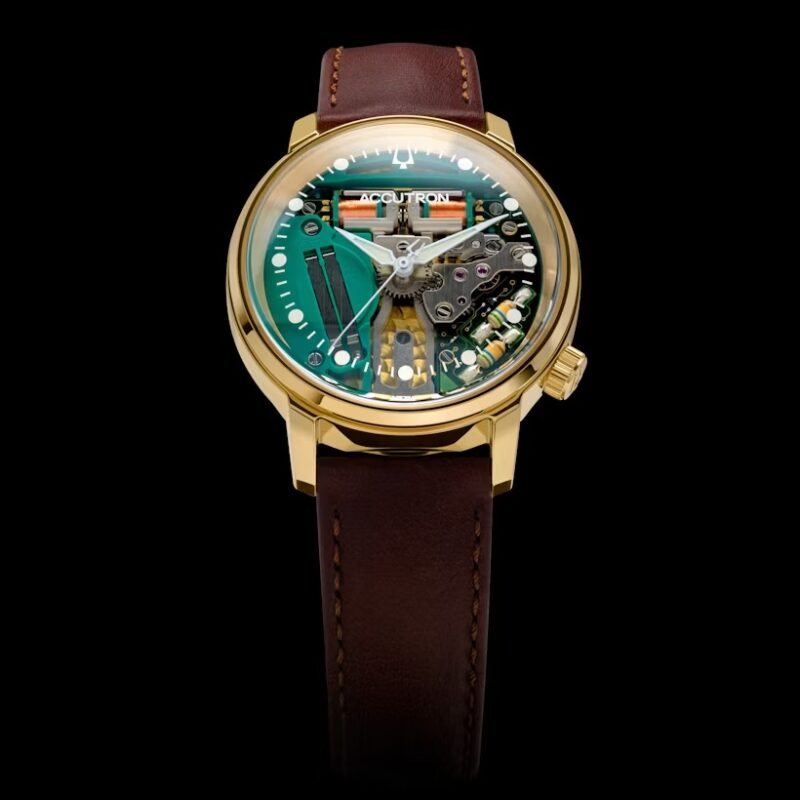Accutron Tuning Fork Spaceview 314 watch.