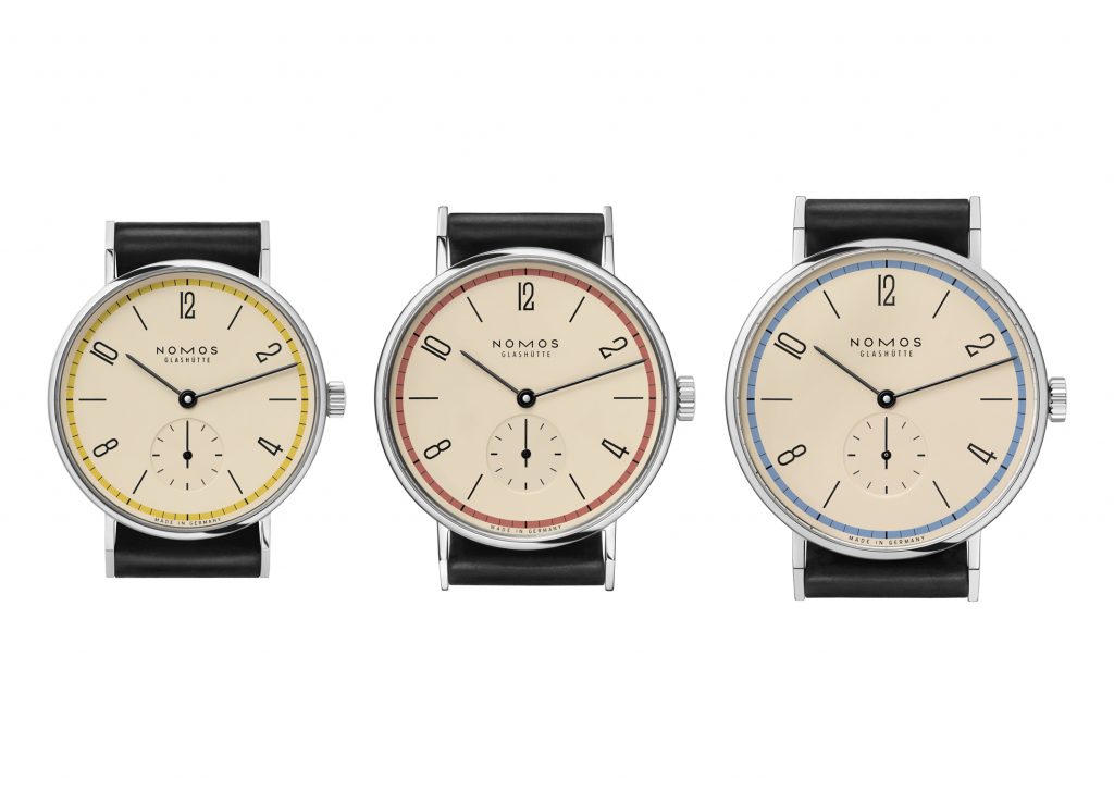 NOMOS Tangente Bauhaus limited edition watches