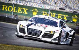 GT Class Winner, #24, Audi Sport Customer Racing/AJR, GT, Audi R8 Grand-Am, Filipe Albuquergue, Oliver Jarvis, Edoardo Mortara, Dion von Moltke.