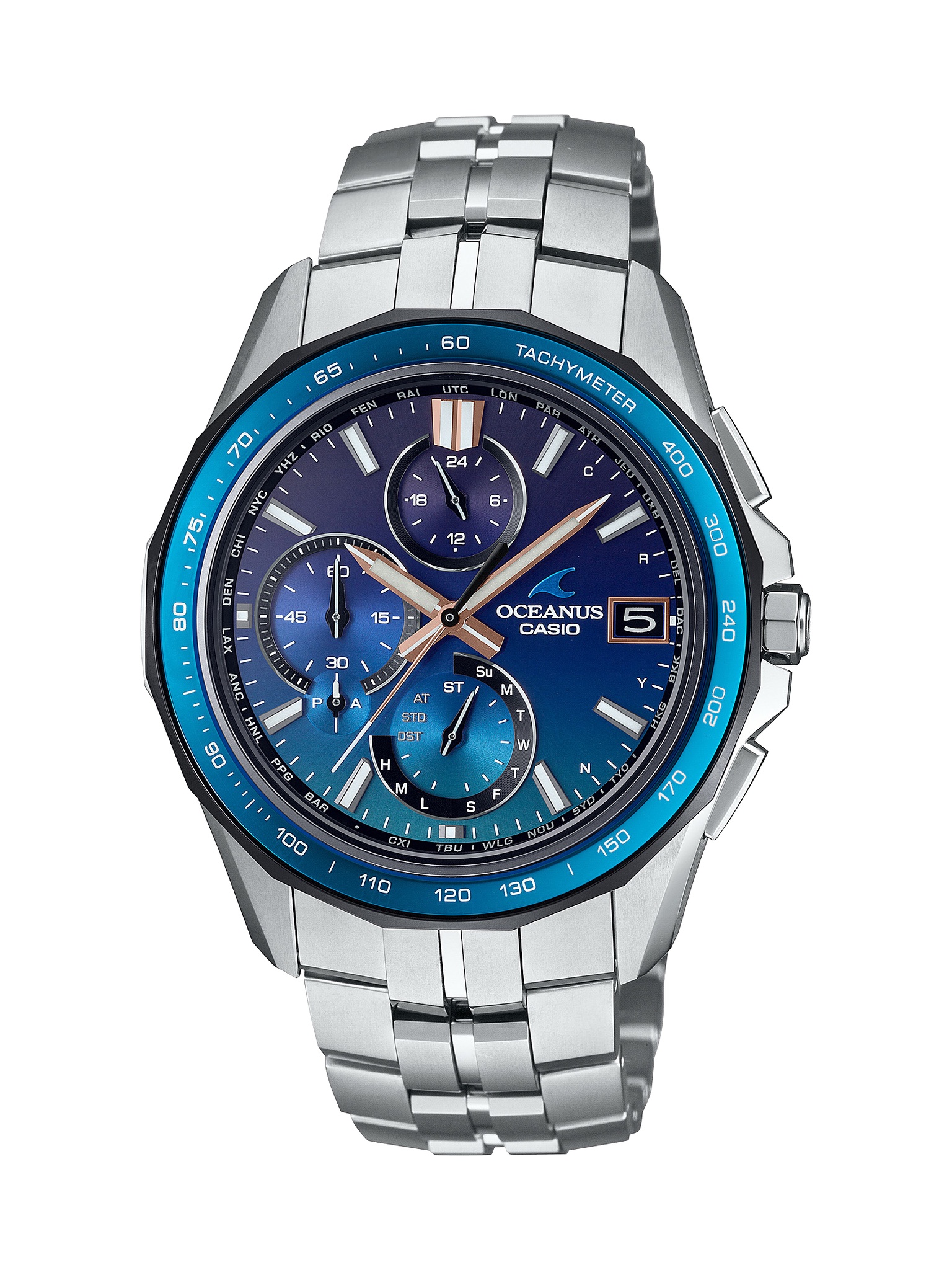 Casio Oceanus 7000 series. 