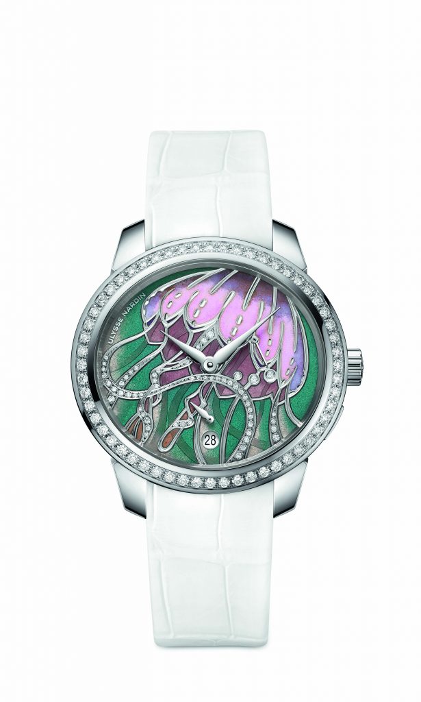 Ulysse Nardin Jade Cloissonne Jellyfish watch, 2017