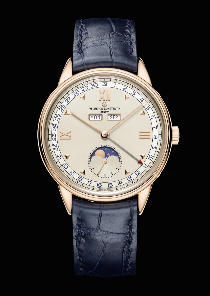 Each of the Vacheron Constantin Historiques Triple Calendar watches are inspired by pieces from the 1940s. 