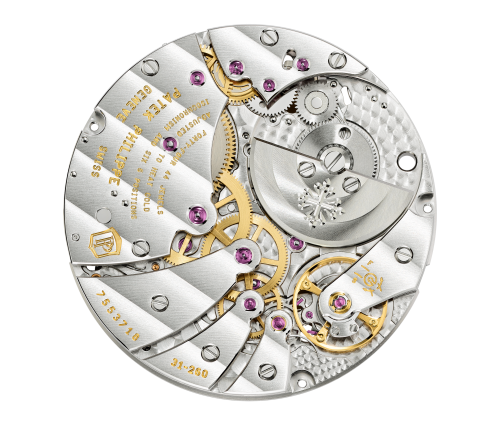 Patek Philippe Calatrava 24-Hour Display Travel Time movement.