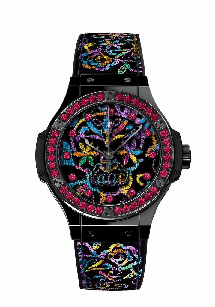 Hublot Broderie Skull watch