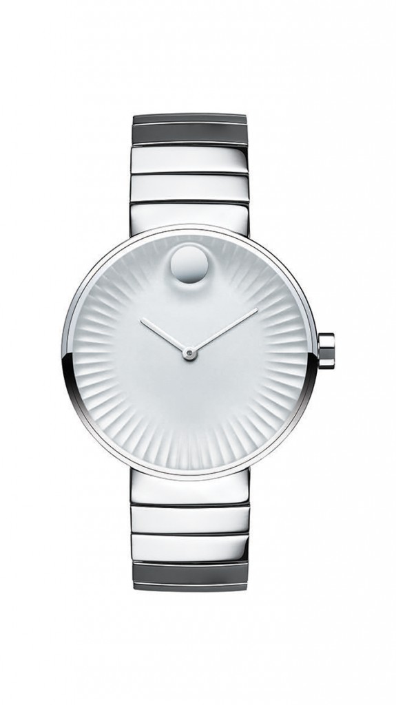 Each Movado Edge has a monochromatic appeal 