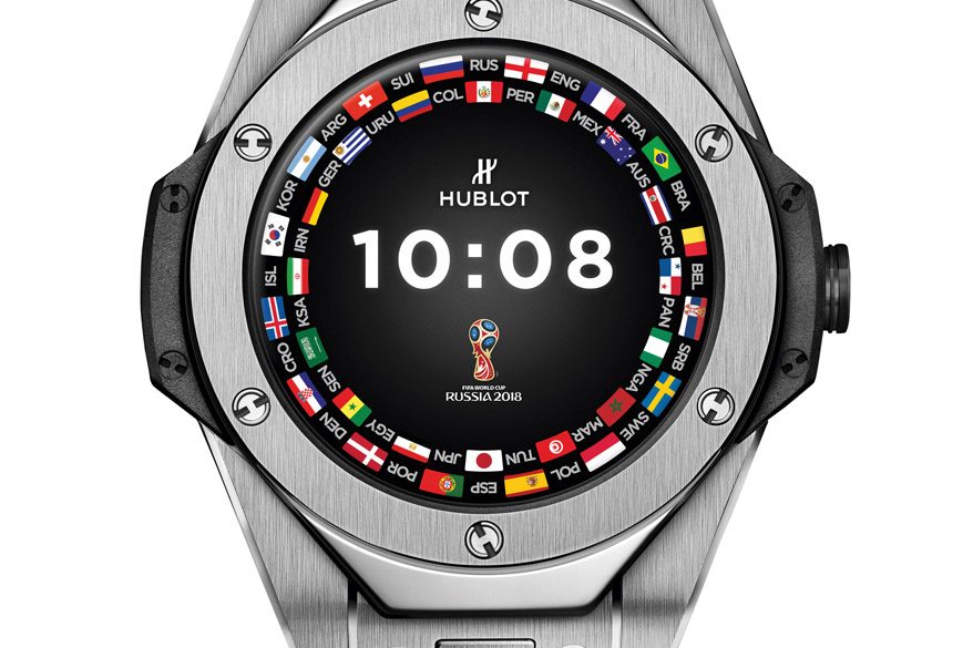 Hublot Big Bang Referee 2018 FIFA World Cup Russia™ Hublot Big Bang Referee 2018 FIFA World Cup Russia™ Connected Watch, announced at Baselworld 2018