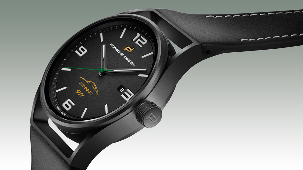 Porsche Design 1919 Datetimer One Millionth 911 watch.