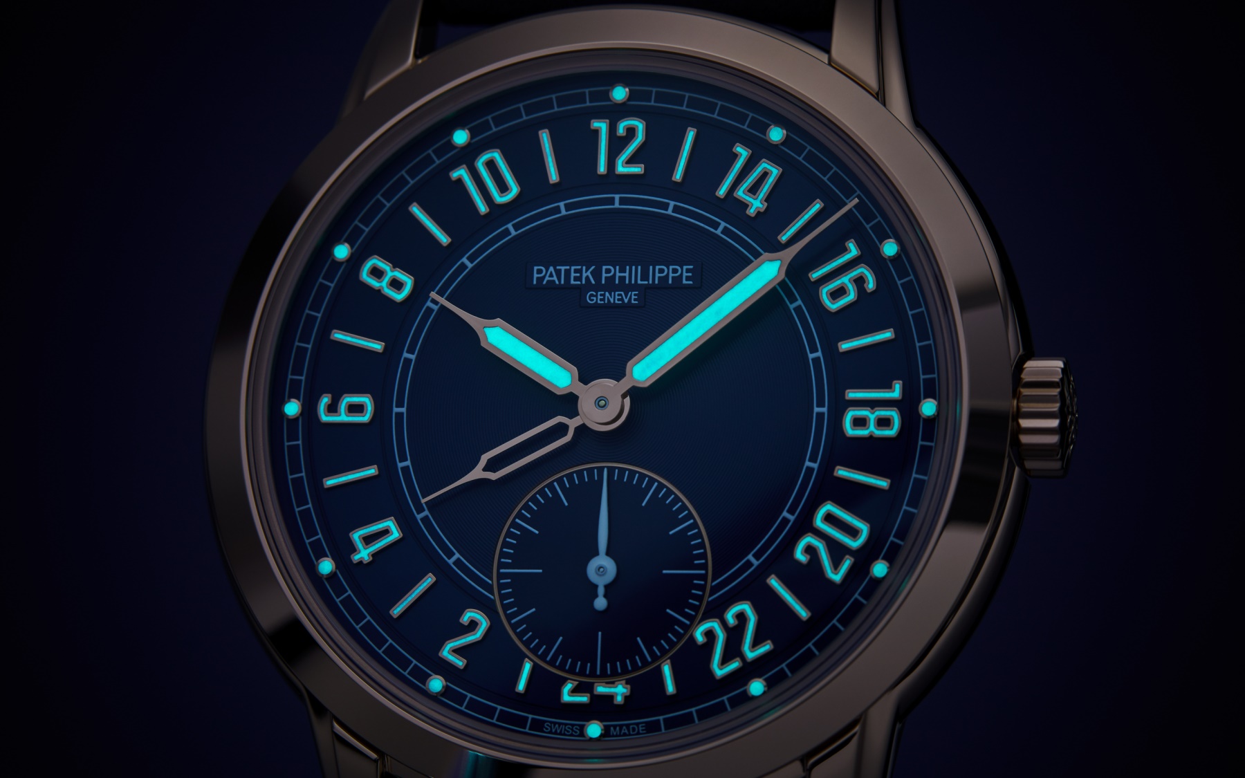 Patek Philippe Calatrava 24-Hour Display Travel Time, Ref. 5224R-001