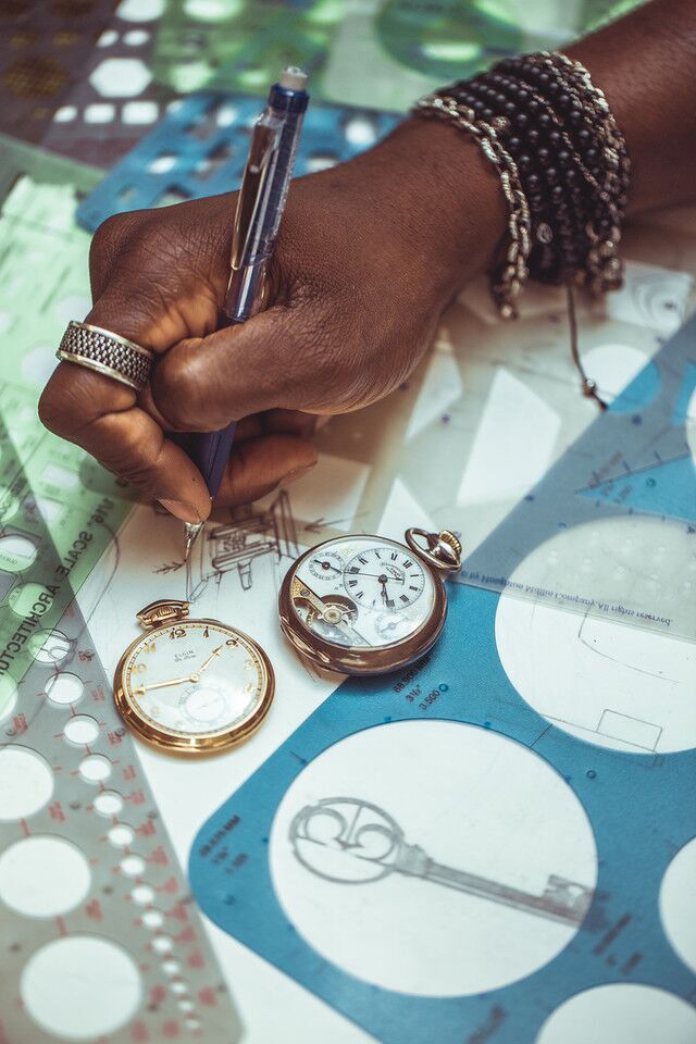 Aldis Hodge is an avid painter and sketcher, along with designer and watchmaker. 