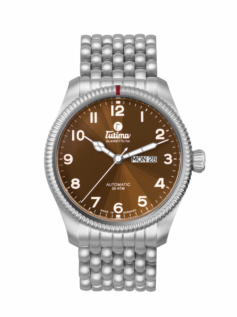 New dial colors round out the Tutima Grand Flieger Classic Automatic watches.